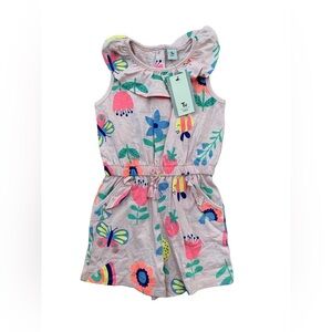 Tu NWT Size 2-3 Years Colorful Floral Playtime Romper
